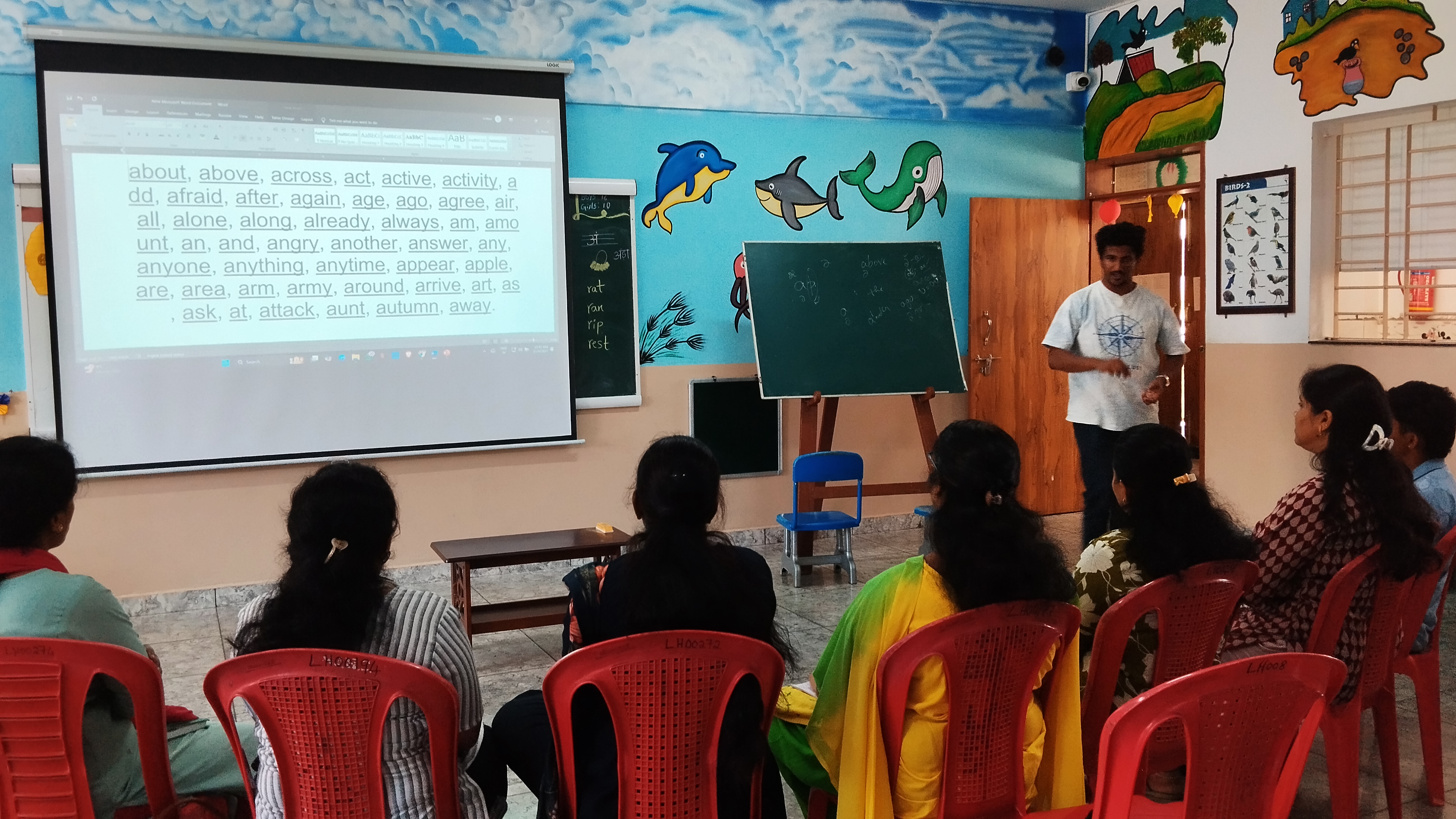 Training in Communicative English